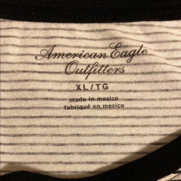 Black and White Striped Women's Top - Picture 5 of 7